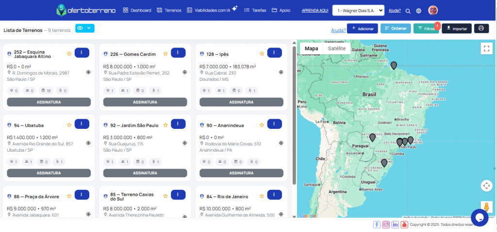 Priorização Inteligente: Foque nos Terrenos com Maior Chance de Fechar