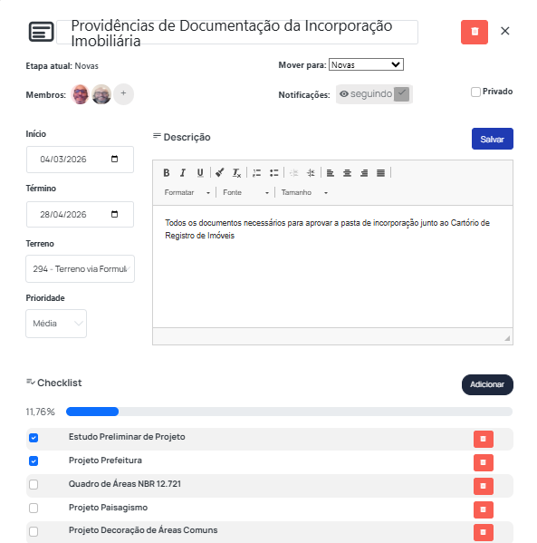 Workflow Automático com 130 Dias de Cronograma Pré-Mapeado